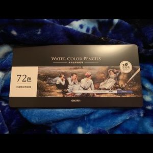 72 water color pencils. Price is negotiable.